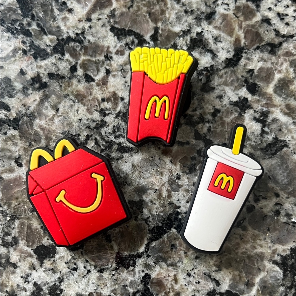 McDonald's Croc Jibbitz